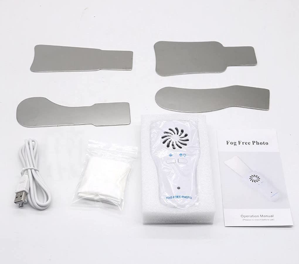 Fog-Free Intraoral Spiegel mit Griff, Dental Fotografie Spiegel, Dental Spiegel für Kieferorthopädie Led Double-Sided Reflektor, Dental Care Kit