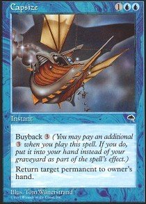 Amazon.com: Magic The Gathering - Capsize - Tempest : Toys & Games