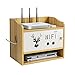 Wireless Router Wifi Box,Meuble Tv éTagèRes Murales De Grande Capacité Wifi BoîTe De Rangement,Bois Tablette Murale Hanging Plug-Board Support BoîTe De Rangement Organisateur,Cache Box Internet