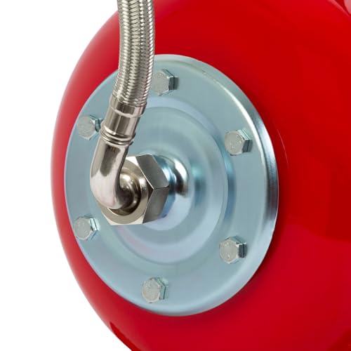 Eberth Autoclave Per Acqua Per Casa 3600L/H, 5Bar, 750W, Pressostato Per Funzionamento Automatico, Serbatoio In Acciaio Verniciato Da 50L, Altezza Di Aspirazione 9M, Altezza Di Mandata 40M - 9