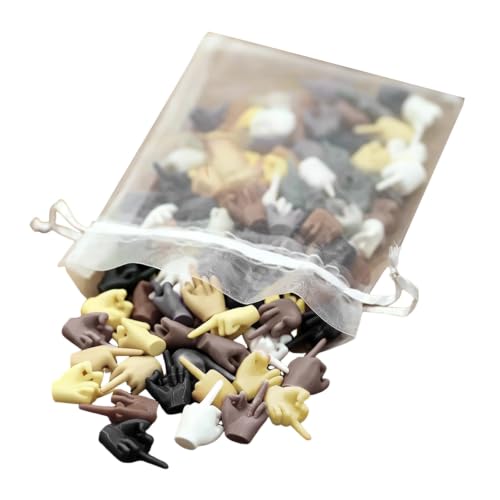 100 tiny middle fingers you can silently deploy on desks, keyboards, and coworkers' belongings — petty chaos in bulk.