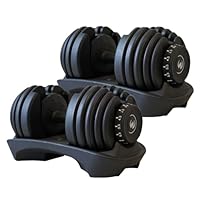 Amazon | 可変式ダンベル モーションズダンベル 24kg 15段階 重量調整