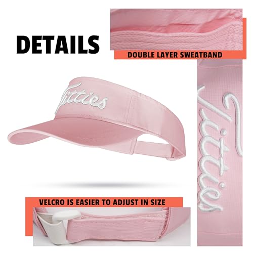 Image of Bamveio Funny Golf Visors Hats for Men Women,Golf Gifts for Adults Humor