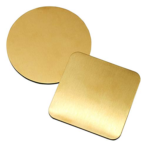 Palette nail art palette mélange vernis à ongles ronde et carrée dorée pour mélanger les couleurs
