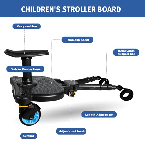 Image of Universal Stroller Board with Detachable Seat