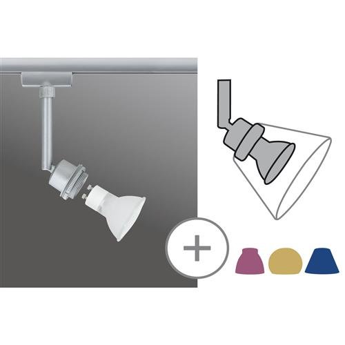 Preisvergleich Produktbild Paulmann 950.19 Stromschienensystem, Metall, GZ10, silber