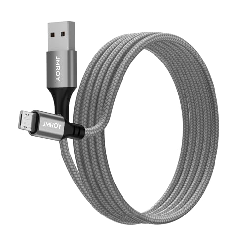 MICRO USB CABLE Kindle Charger Cable Nylon Braided Android Charger Cable Nylon USB Charger Cable for Samsung Galaxy S7 Edge S6 S5 J7 Note A6 A10 LG Kindle Xbox PS4 Tablets Nexus