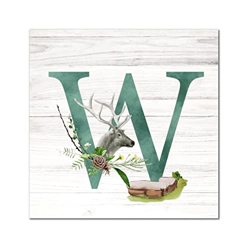 Lettres de l'alphabet en bois W : le cadeau de pendaison de cremaillere ideal pour salon