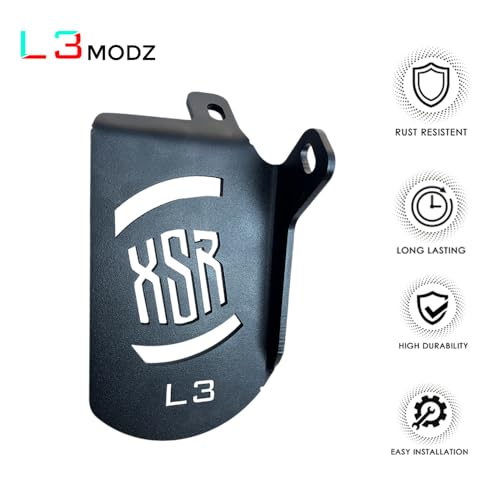 Image of L3 MODZ XSR 155 Pillion Footrest - Heavy-Duty Rear Passenger Footrest with Direct Fit (Left Side)