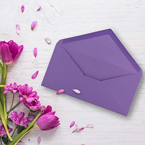 Gummed Envelopes, 20 - Purple, 100 Umschläge - Image 2