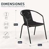 La Mejor Recopilación de Sillas de comedor de jardín los mejores 5. 6 Imagen adicional