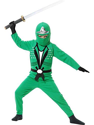 Rubies Child's Charades Ninja Avenger Series II Costume, Jade Green, Small