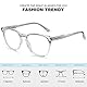 CARFIA Herren Damen Blaulichtfilter Brille ohne Sehstärke UV400 Schutz Computerbrille, mit Acetaterahmen