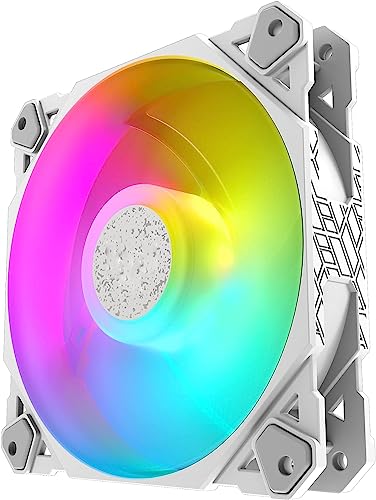 3x ventole bianche rgb - led colorate 120mm pc