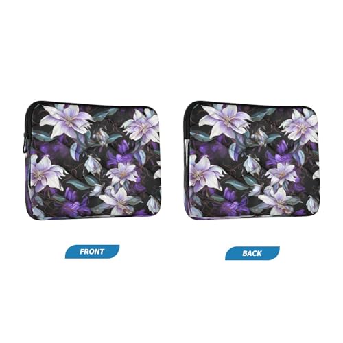Funda para portátil 13-14 pulgadas impermeable diseño floral miniatura 2