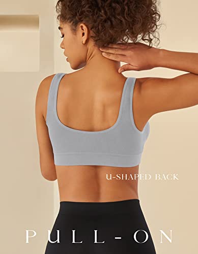 Image of SIMIYA Sports Bras for Women, Yoga Comfort Seamless Wireless Sports Bra