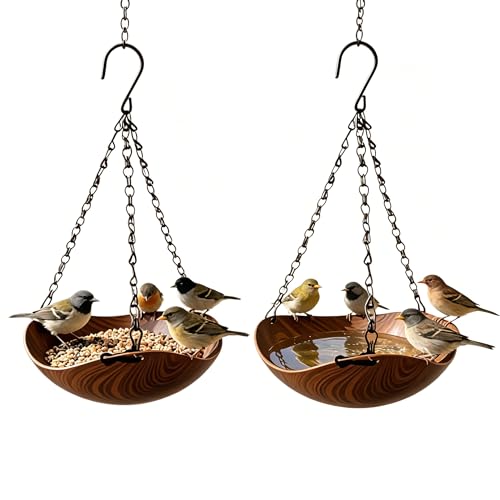 2 Pcs Hanging Bird Feeder