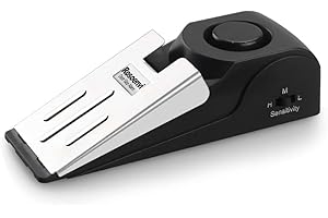 2-Pack Door Stop Alarms with 120dB Security Feature: Your Home Protection Enhancement