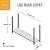 KHOMO GEAR 8 Feet 8ft Log Rack Cover Protector, Beige