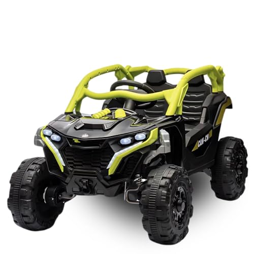 Carro Elétrico Jipe UTV Max 12V Som Luz de Led Controle Remoto (P...