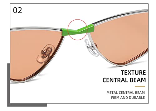 Gafas de sol de hombres y mujeres polarizadas marco pequeño vacaciones al aire libre color C 2