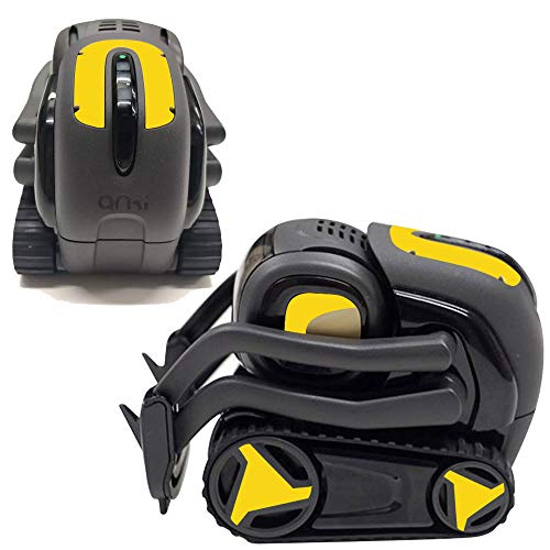 IPG for Vector Robot Face Screen Guard Decoration KIT Protector from Unexpected Attacks of Kids and Pets.Include Wheels&Body Set 7 Units Decals+2 Units Screen Protector (Yellow) - Image 3