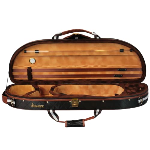 Estojo térmico luxo meia lua soft para violino 4/4