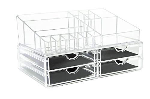 Feibrand Organizador Maquillaje Grande Transparente