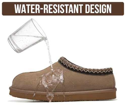 Image of Project Cloud Mens Slippers Genuine Leather Australian Shearling Slippers