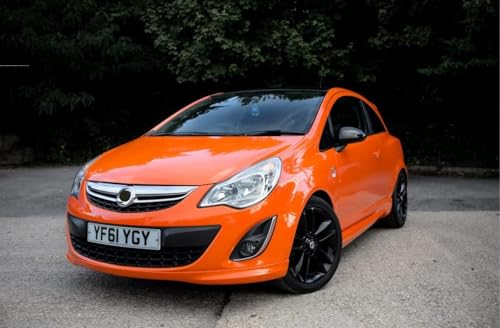 Image of HOME13 Vinyl Wrap Sheet for Car & Bike Self Adheisve Vinyl Wrap Sticker & Decal Roll Film Air Release Bubble Free (Orange Gloss Wrap, 24x100 Inches)
