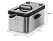 Cecotec Freidora eléctrica CleanFry Infinity 3000 de Acero Inoxidable Imagen de Cecotec Freidora eléctrica CleanFry Infinity 3000 de Acero Inoxidable