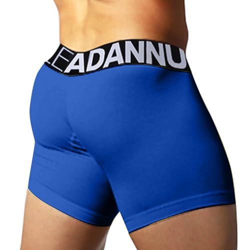 Men's Soft Breathable Boxer Briefs Comfortable Workout Underwear Friendly Breathable Shorts