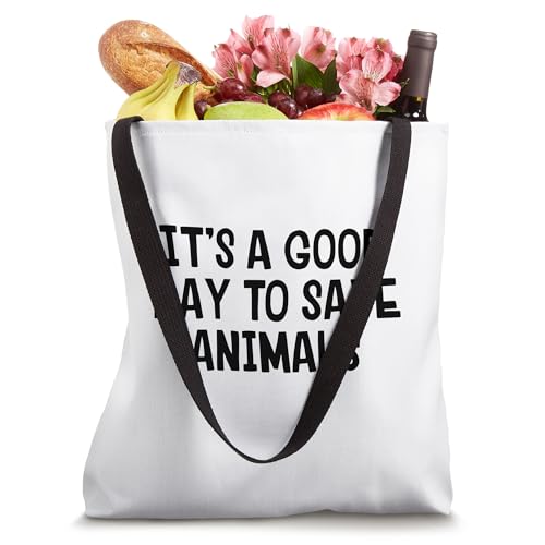 Bolsa tote 'It’s A Good Day To Save Animals' miniatura 4