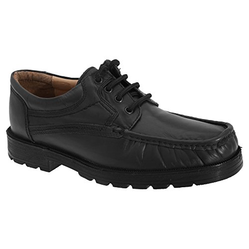 Chaussures bateau homme Roamers confortables et sans douleur