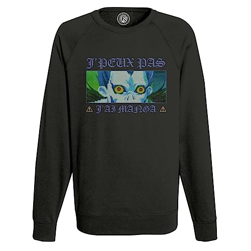 Sweat Homme J'peux Pas J'Ai Manga Ryuk idéal pour vos soirées streaming et conventions