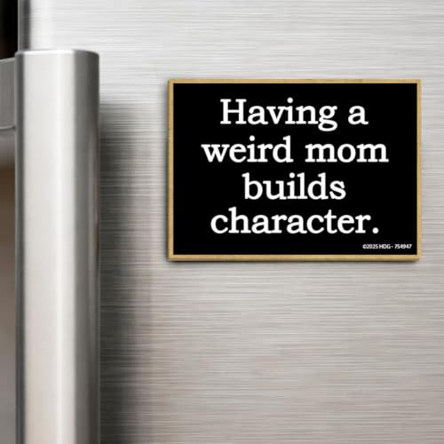 Imán Decorativo de Madera Rectangular con Frase Divertida miniatura 5