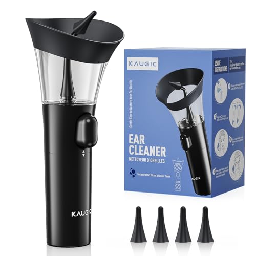 KAUGIC Manual Ear Wax Cleaner – Safe, Comfortable & Easy to Use Seamless One-Hand Operation