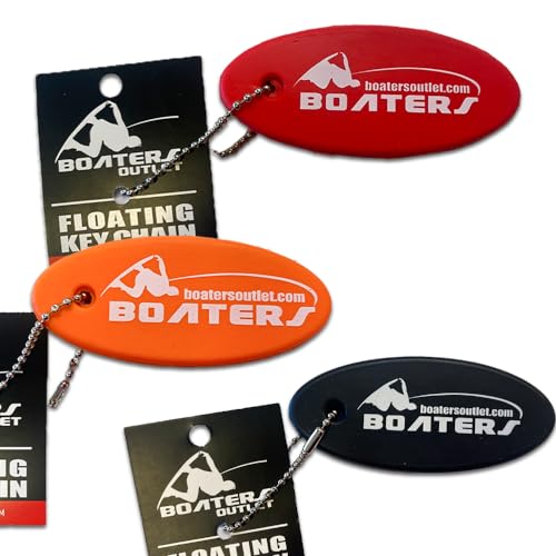 Sub Zero neoprene & nylon Life Jackets Boater's Outlet Key Floats-Multi Color Black,Orange,Red