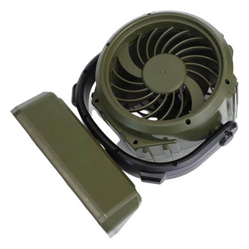 Ventilador portátil con batería de 6000 mAh para refrescar tiendas 6