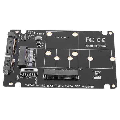 ARTIBETTER B Msata Ssd Adapter Card Expansion for High-Speed Data to Easy Installation Compatible Ii for Computer Upgrades