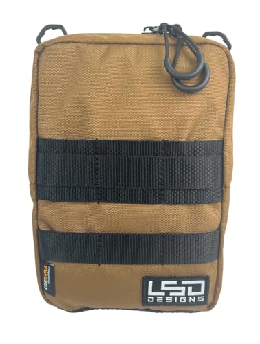 u\Eh[(Love Soul Dream) Fishing Side Pouch #Cordura Coyote Brown