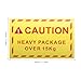 FRCOLOR Heavy Duty Shipping Warning Labels 15kg Overweight Adhesive Stickers for Logistics Packaging and Handling – 500pcs Sturdy Caution Tape for Industrial Shipping