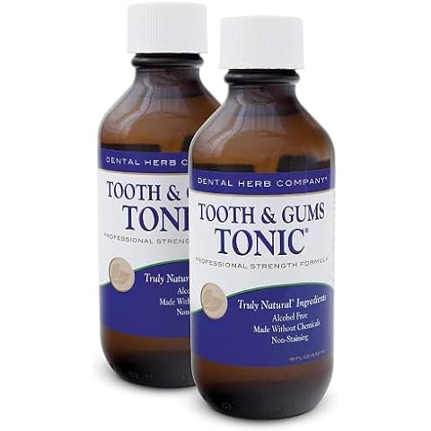 Dental Herb Company - Tooth & Gums Tonic (18 oz.) Mouthwash (2 Bottles) Cover