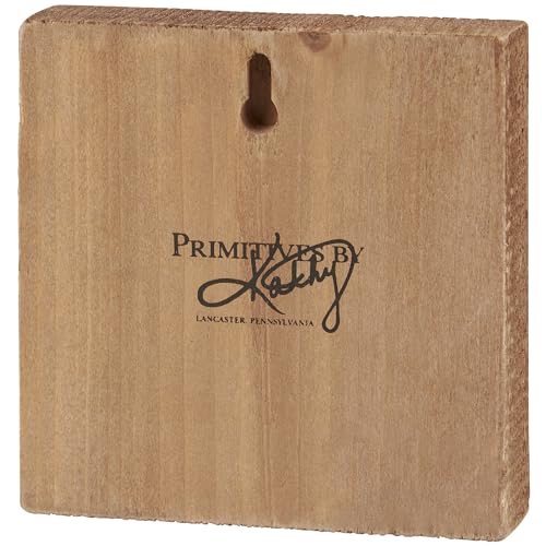 Primitives-by-Kathy-Fall-Sheep-Home-Decor-Block-Sign Primitives by Kathy Fall Sheep Home Decor Block Sign