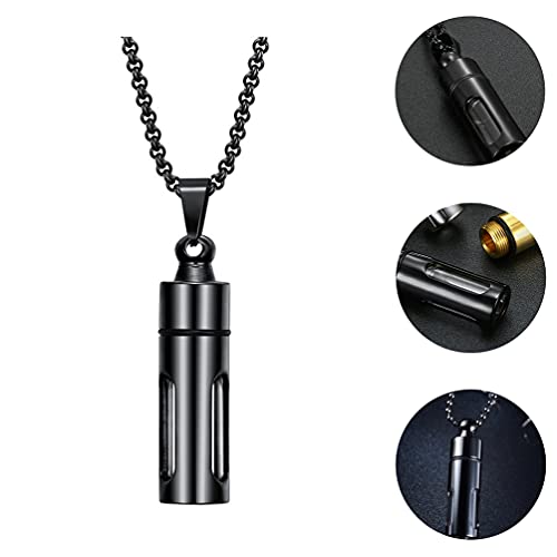 Generic Stainless Steel Diffuser Necklace Essential Oil Container Pendant Necklace Aromatherapy Pendant Necklace Perfume Locket Necklace #TOP4