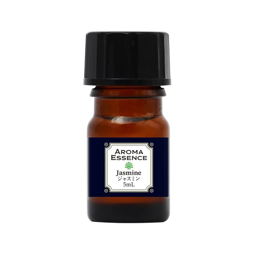 【新品】ジャスミン 5ml エッセンシャルオイル・精油（アロマオイル） Amazon | アロマエッセンス ジャスミン 5ml アロマオイル 調合
