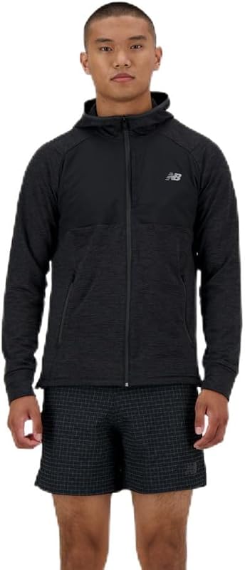 Cremallera completa con capucha Heat Grid para hombre