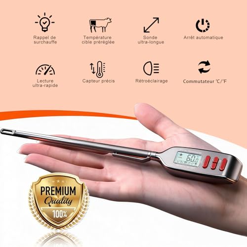Thermomètre numérique de cuisine Antonki