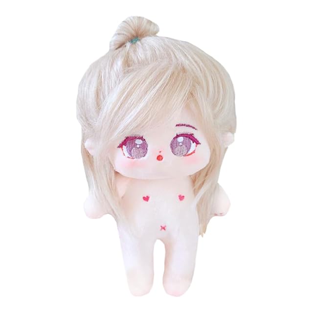 niannyyhouse Muñeca de Peluche de 20 cm, Caramel Girl, humanoide, sin atributo, Cuerpo Normal de 8 Pulgadas