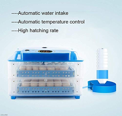 FHISD Eierinkubator mit Eierschalen Automatische Wasseraufnahme und Eierwende, Temperatur- und Feuchtigkeitsregelung… – Bild 3